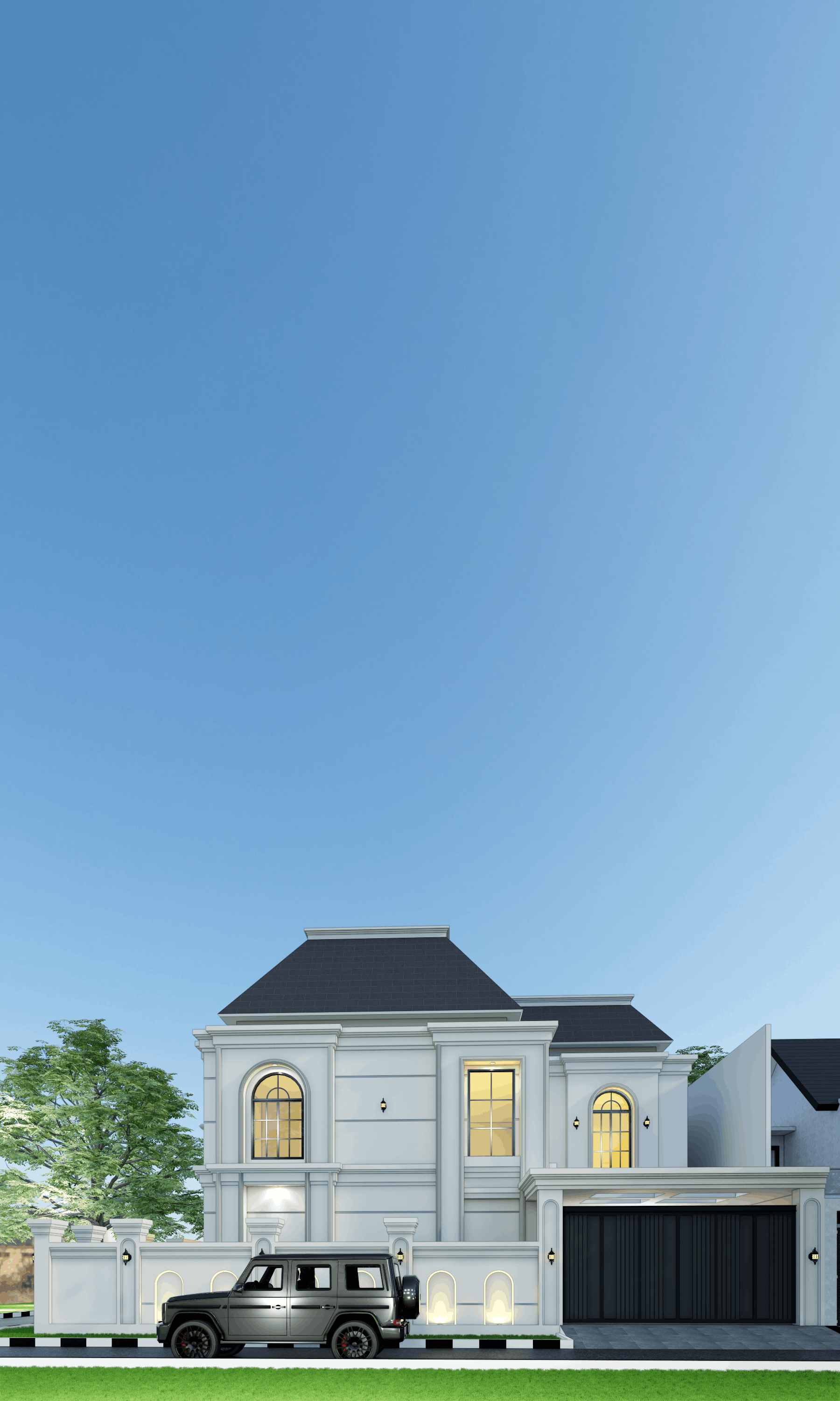 Rumah Ibu Amos - Front facade view