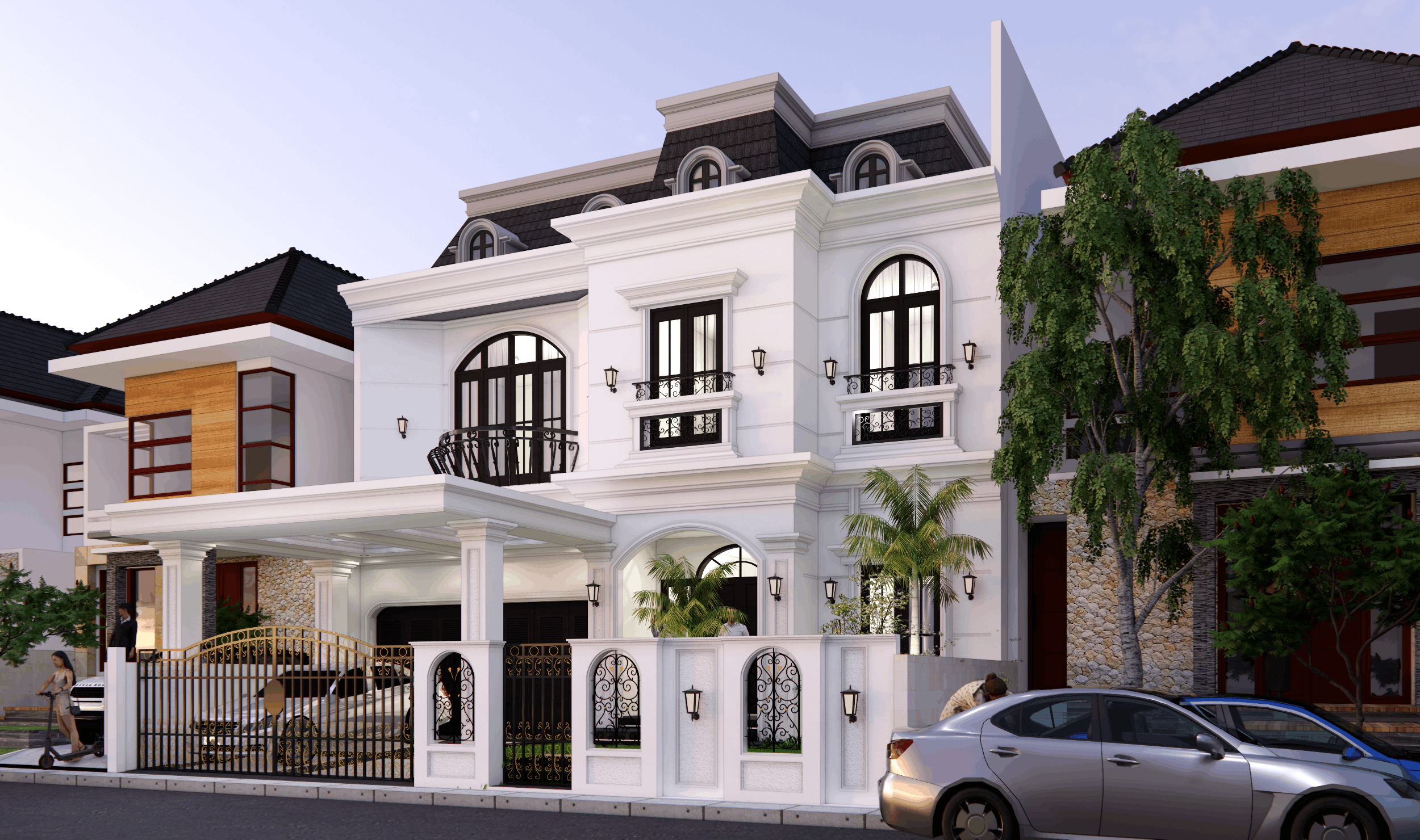 Rumah Pak Ardi - Rear elevation