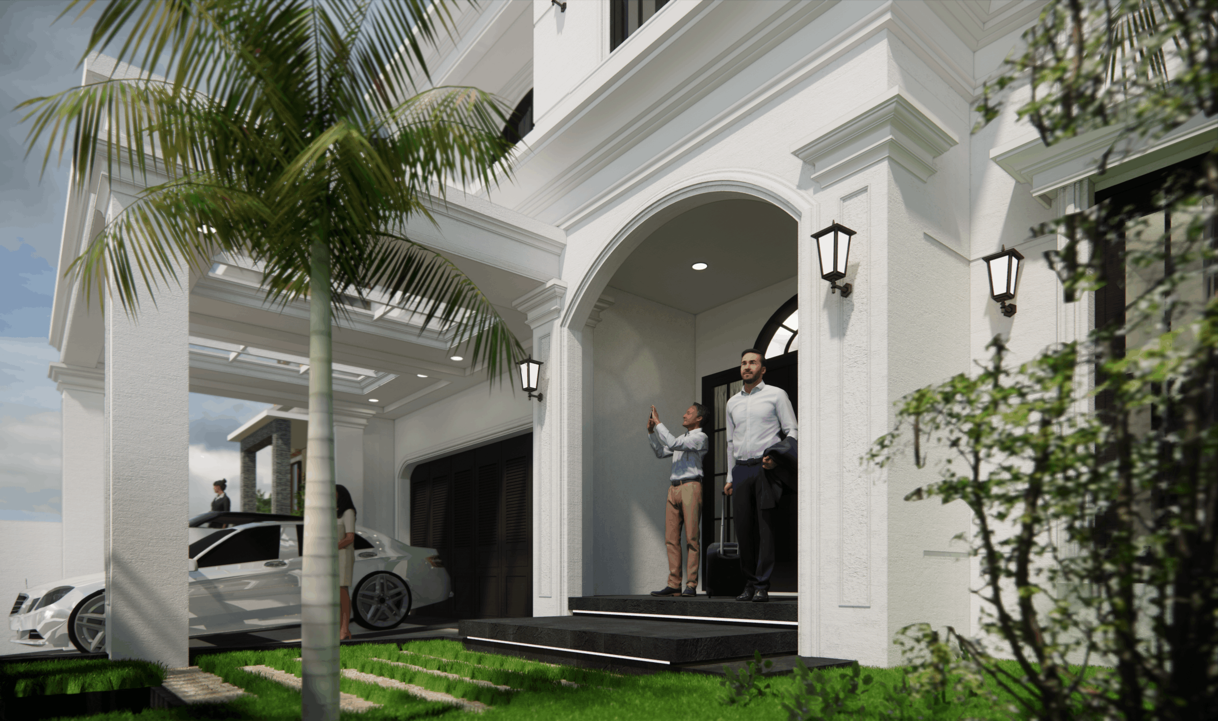 Rumah Pak Ardi - Architectural detail