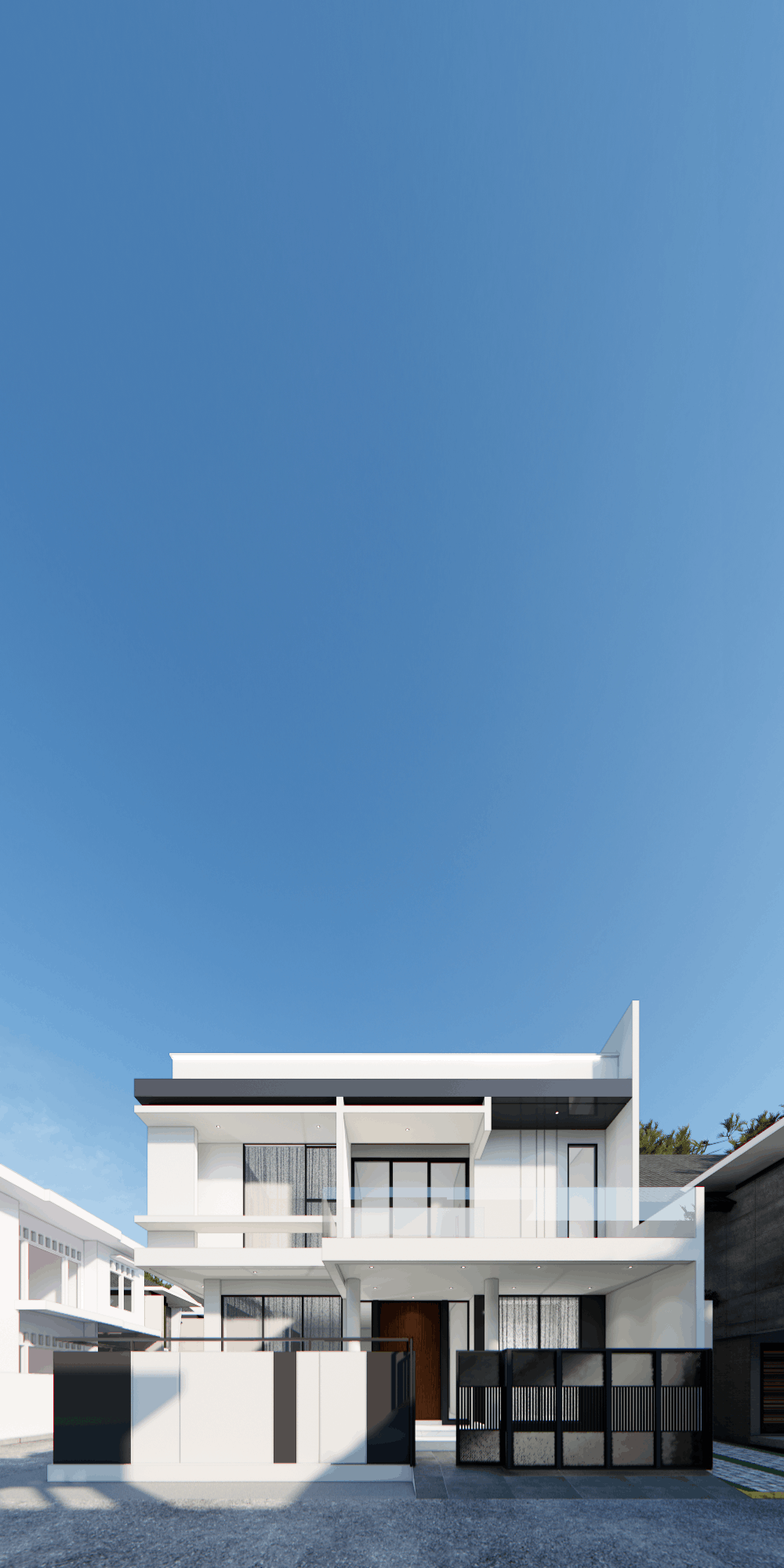 Rumah Pak Marsal - Side elevation