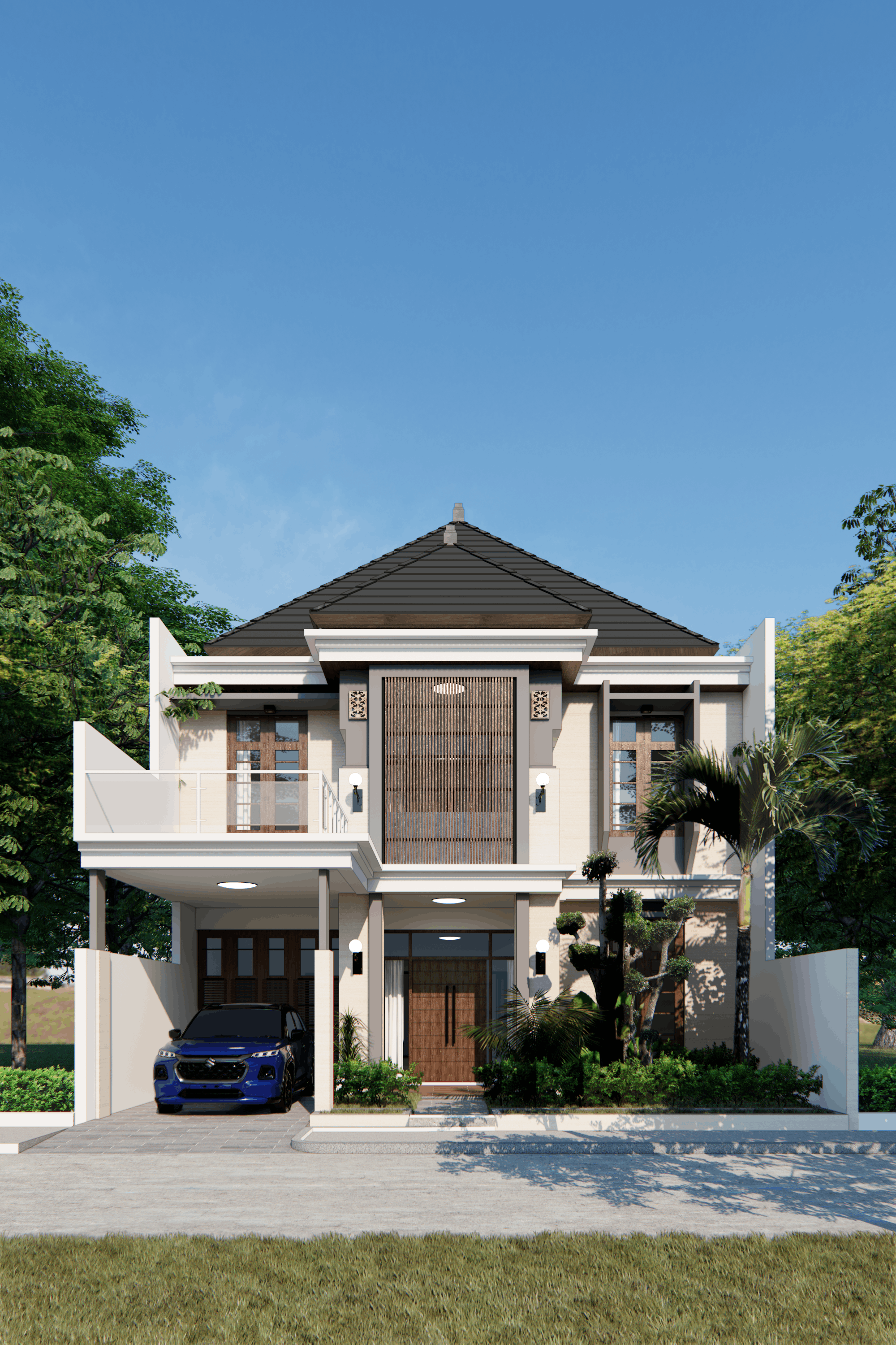 Rumah Pak Hasan - Open-air spaces